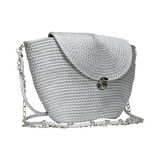 e38 EL İŞÇİLİĞİ HASIR JÜT KOL ÇANTASI 34*25 cm - 6139