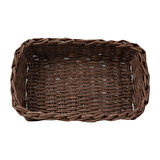 e38 EL İŞÇİLİĞİ KAĞIT İP SEPET ÖRGÜ  23*14 cm - 6179