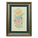e38 EL İŞÇİLİĞİ SULUBOYA TABLO 42*57 cm - 6202