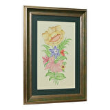 e38 EL İŞÇİLİĞİ SULUBOYA TABLO 42*57 cm - 6202