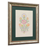 e38 EL İŞÇİLİĞİ SULUBOYA TABLO 32x41 cm - 6203