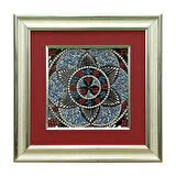 e38 EL İŞÇİLİĞİ ÇİNİ TABLO 34*34 CM - 6268