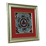 e38 EL İŞÇİLİĞİ ÇİNİ TABLO 34*34 CM - 6268