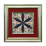 e38 EL İŞÇİLİĞİ ÇİNİ TABLO 34*34 CM - 6271