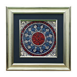 e38 EL İŞÇİLİĞİ ÇİNİ TABLO 34*34 CM - 6279