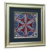 e38 EL İŞÇİLİĞİ ÇİNİ TABLO 34*34 CM - 6280