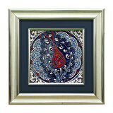 e38 EL İŞÇİLİĞİ ÇİNİ TABLO 34*34 CM - 6283