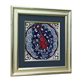 e38 EL İŞÇİLİĞİ ÇİNİ TABLO 34*34 CM - 6283