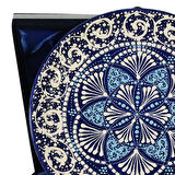 e38 EL İŞÇİLİĞİ ÇİNİ TABAK 25 CM - 6290