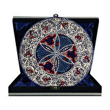 e38 EL İŞÇİLİĞİ ÇİNİ TABAK 25 CM - 6291