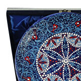e38 EL İŞÇİLİĞİ ÇİNİ TABAK 25 CM - 6293