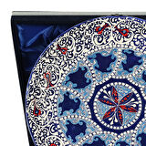 e38 EL İŞÇİLİĞİ ÇİNİ TABAK 25 CM - 6294