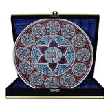e38 EL İŞÇİLİĞİ ÇİNİ TABAK 25 CM - 6677