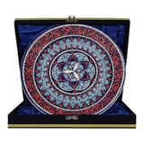e38 EL İŞÇİLİĞİ ÇİNİ TABAK 25 CM - 6678