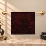 e38 EL İŞÇİLİĞİ KADIN RENKLİ EBRU EŞARP 94*94 cm - 6722