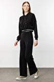 On Fashion SIFIR YAKA CROP EŞOFMAN ÜST