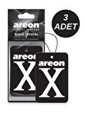 Areon X Black Crystal 3'lü Oto Araç Kokusu