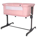 Lorelli Milano 2 in 1 Anne Yanı Beşik - Pink