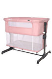Lorelli Milano 2 in 1 Anne Yanı Beşik - Pink
