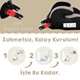 Lorelli Sirius New Isofix Oto Koltuğu Yükseltici - Gri