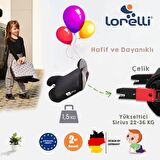 Lorelli Sirius Fix İsofix Yükseltici – Grey Crowns