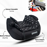 Convers 15-36 Kg Oto Koltuğu Yükseltici - Black Crown