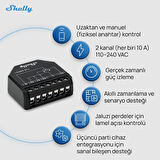 Shelly Shutter Akıllı Panjur Kontrol Rölesi
