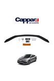 Honda Civic 10 Ön Kaput Koruyucu Rüzgarlığı 4mm Akrilik (ABS) Piano Black 2016 Ve Sonrası