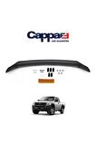 Isuzu D-max Ön Kaput Koruyucu Rüzgarlığı 4mm Akrilik (ABS) Piano Black 2006-2012