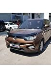 Ssangyong Tivoli Ön Kaput Koruyucu Rüzgarlığı 4mm Akrilik (abs) Piano Black 2015 Ve Sonrası