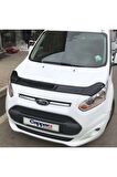 Ford Connect Ön Kaput Koruyucu Rüzgarlığı 4mm Akrilik (abs) Piano Black 2014-2018