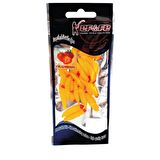EFFE Silikon Larva Kurtçuk Çilek Aromalı Suni Yem 2.6cm 20 adet