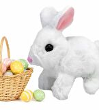 Yürüyen, Sesli Hareketli Sevimli Peluş Bunny Tavşan - Sweet Bunny