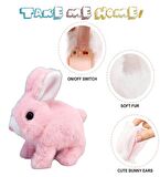 Yürüyen, Sesli Hareketli Sevimli Peluş Bunny Tavşan - Sweet Bunny