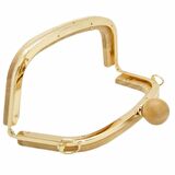 Ahşap Mıknatıslı Çanta Bursu İçi Metal ALT250 Ham