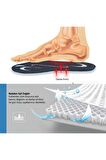 BG192 | Yumuşak Masaj Noktalı, Memory Foam Ayakkabı Tabanı, Klasik Ayakkabılar İçin İç Tabanlık