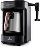 Karaca Hatır Barista Steel Cappuccino Ve Türk Kahve Makinesi Rosegold