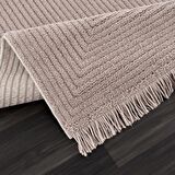 Pandora Açık Vizon Modern Oturma Odası ve Salon Halısı 1104A-RB22