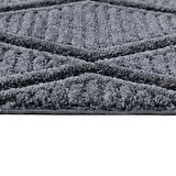 Madu Gri Yumuşak Peluş Shaggy Çocuk Odası Oturma Odası Salon Mutfak Koridor Halısı 1300Y_RN11