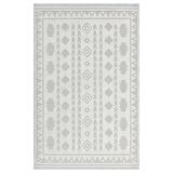 Trinket Serisi Krem Yumuşak Bukle Dekoratif Kilim T220B