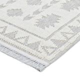Trinket Serisi Krem Yumuşak Bukle Dekoratif Kilim T220B