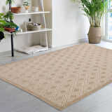 Avanos Modern Sisal Jüt Toz Vermez Balkon Bahçe Mutfak Dokuma Halı Kilim