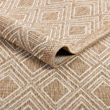 Avanos Modern Sisal Jüt Toz Vermez Balkon Bahçe Mutfak Dokuma Halı Kilim