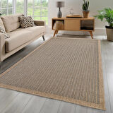 Avanos Modern Sisal Jüt Toz Vermez Balkon Bahçe Mutfak Dokuma Halı Kilim