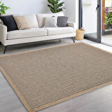 Avanos Modern Sisal Jüt Toz Vermez Balkon Bahçe Mutfak Dokuma Halı Kilim