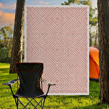 Eco Katlanabilir Sisal Balkon Teras Bahçe Piknik Kamp Mutfak Dokuma Halı Kilim