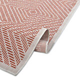 Eco Katlanabilir Sisal Balkon Teras Bahçe Piknik Kamp Mutfak Dokuma Halı Kilim