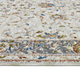 Motto Vintage Modern Dokuma Halı Oturma Odası Salon Halısı Y961D_WV15