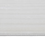 Krem Yumuşak Bubble Peluş Halı Yolluk – Kaymaz Tabanlı, Yıkanabilir B001A_CREAM