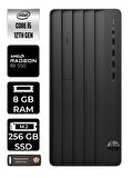HP PRO TOWER 290 G9 i5 12500 8GB RAM 256GB SSD RX550/4GB FDOS 6D3A5EA MASAÜSTÜ PC & PER4 BELLEK